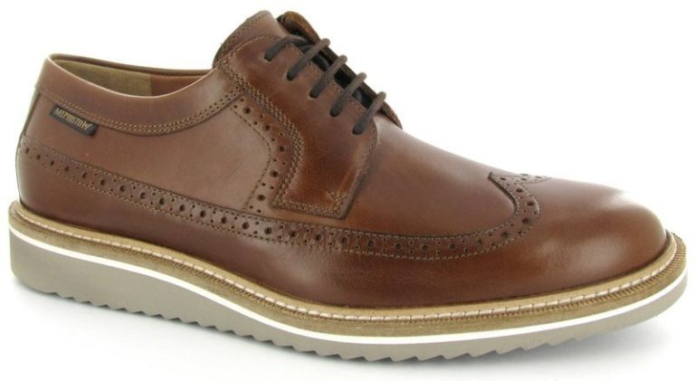 Mephisto ENRICO HERITAGE - lederen veterschoen - heren - kastanjebruin